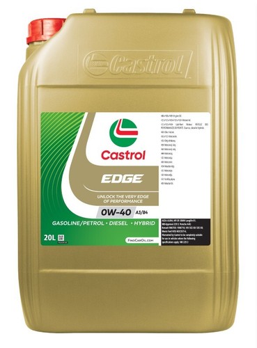 Olio motore castrol - olio, 0w-40