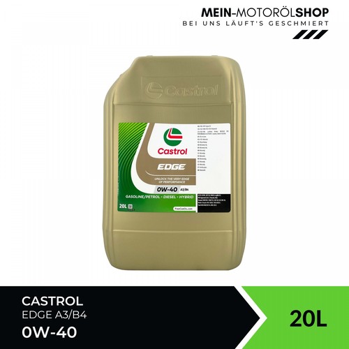 Olio motore castrol edge - motore,