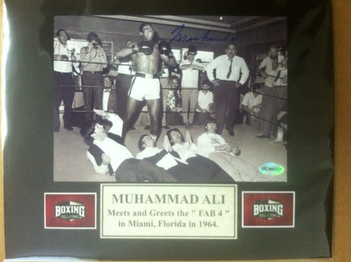 Foto firmata muhammad ali 5x7 - foto,