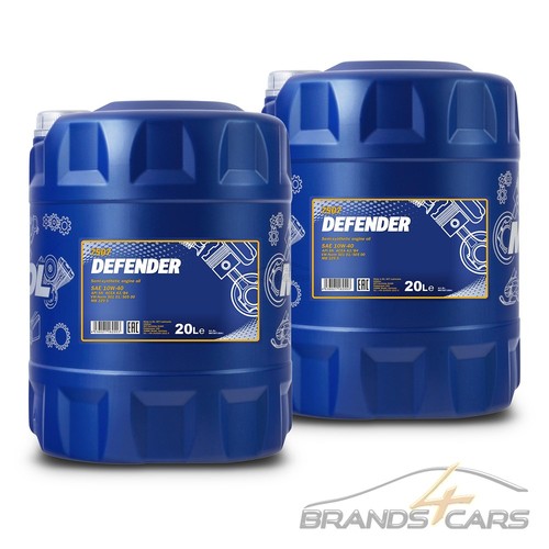 Mannol defender 10w 40 - 2x, l
