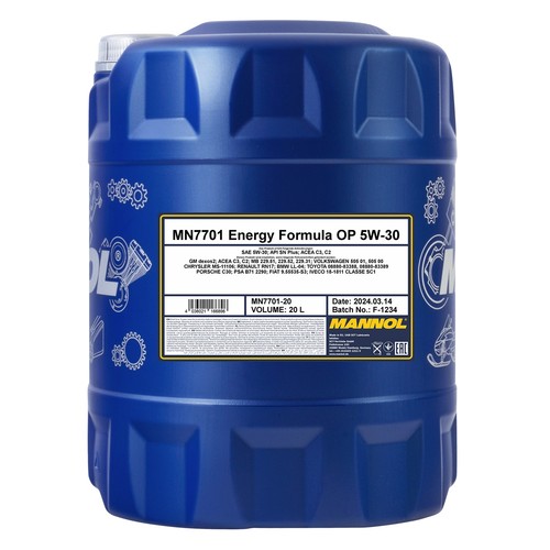 Olio motore mannol - olio, energy