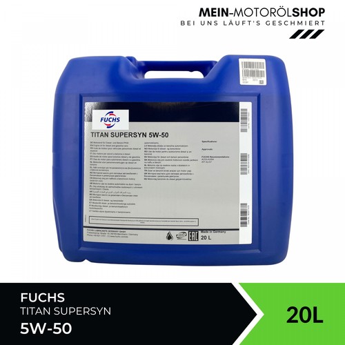 Olio motore fuchs - motore, titan
