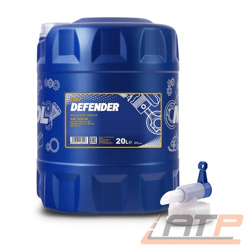 Mannol defender 10w - mannol, 20